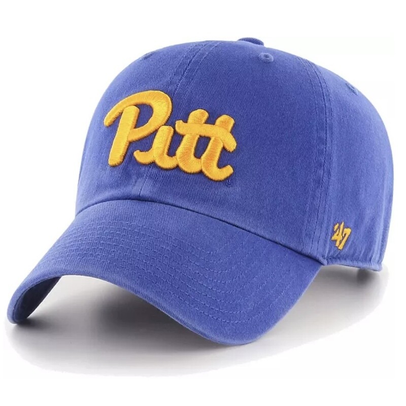 Pitt Panthers Men’s 47 Brand Clean Up Adjustable Hat