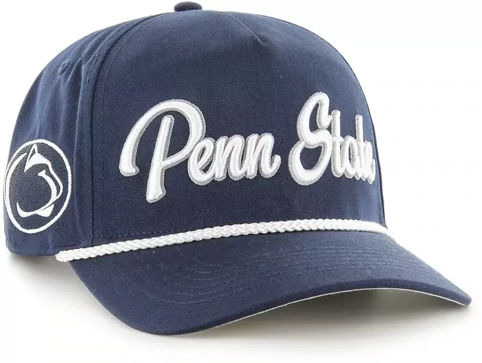Penn State Nittany Lions Men’s Blue Overhand Script Hitch Adjustable Hat