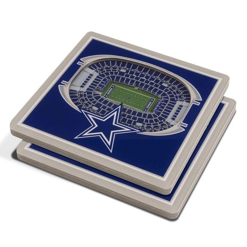 Dallas Cowboys 3D StadiumViews Coasters