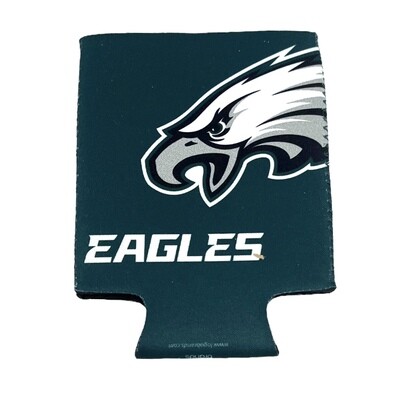 Philadelphia Eagles Oversized Logo 12 Ounce Can Cooler Koozie