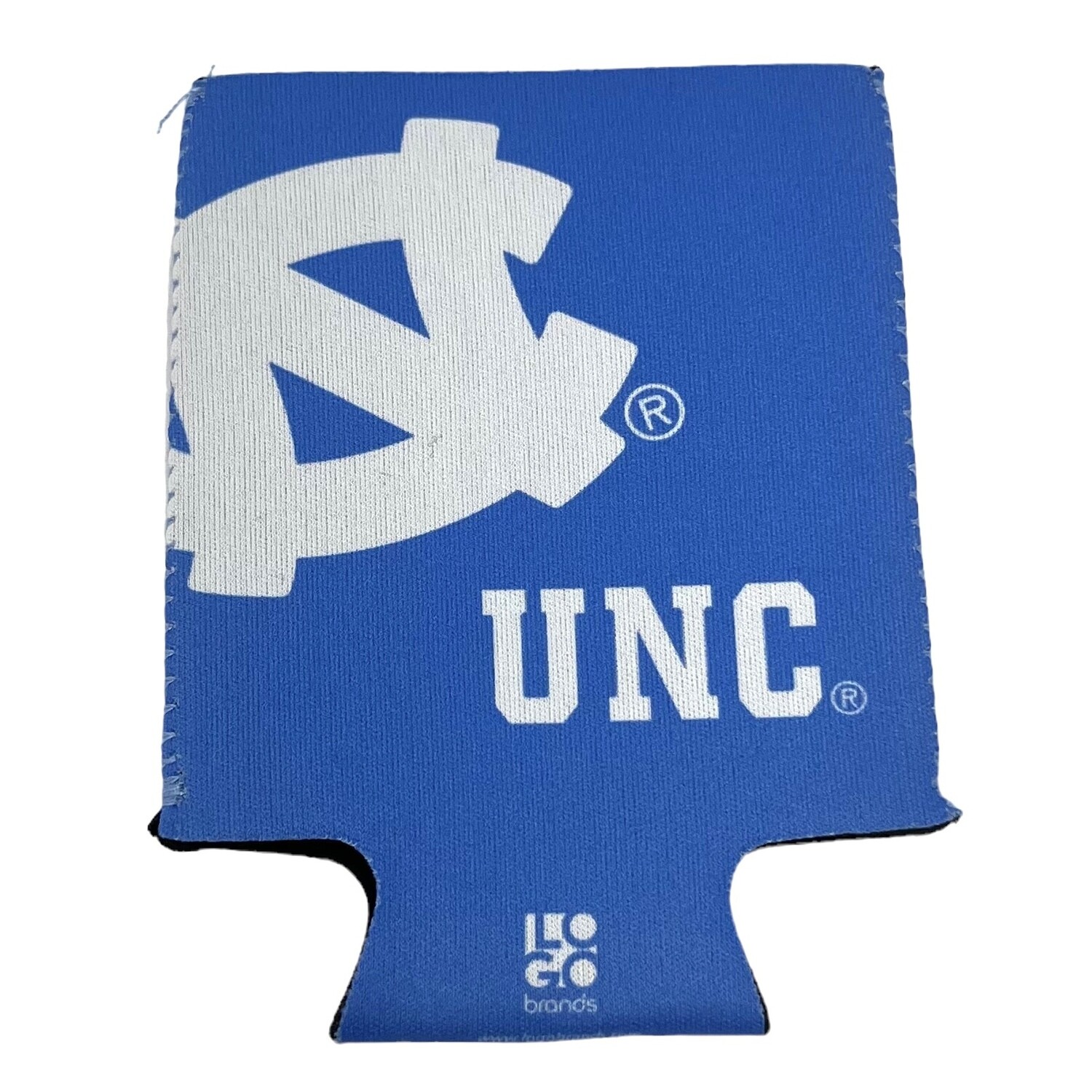 North Carolina Tar Heels Oversized Logo 12 Ounce Can Cooler Koozie