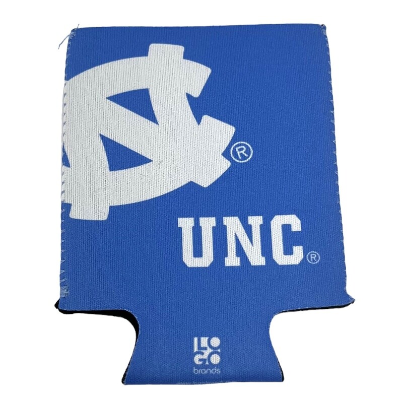 North Carolina Tar Heels Oversized Logo 12 Ounce Can Cooler Koozie