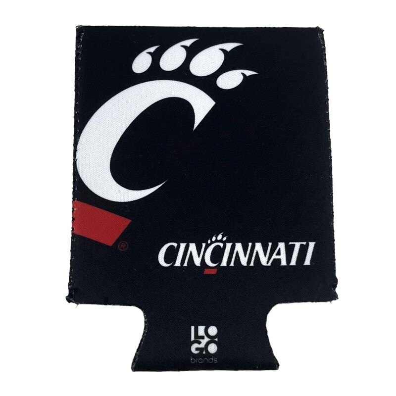 Cincinnati Bearcats Oversized Logo 12 Ounce Can Cooler Koozie