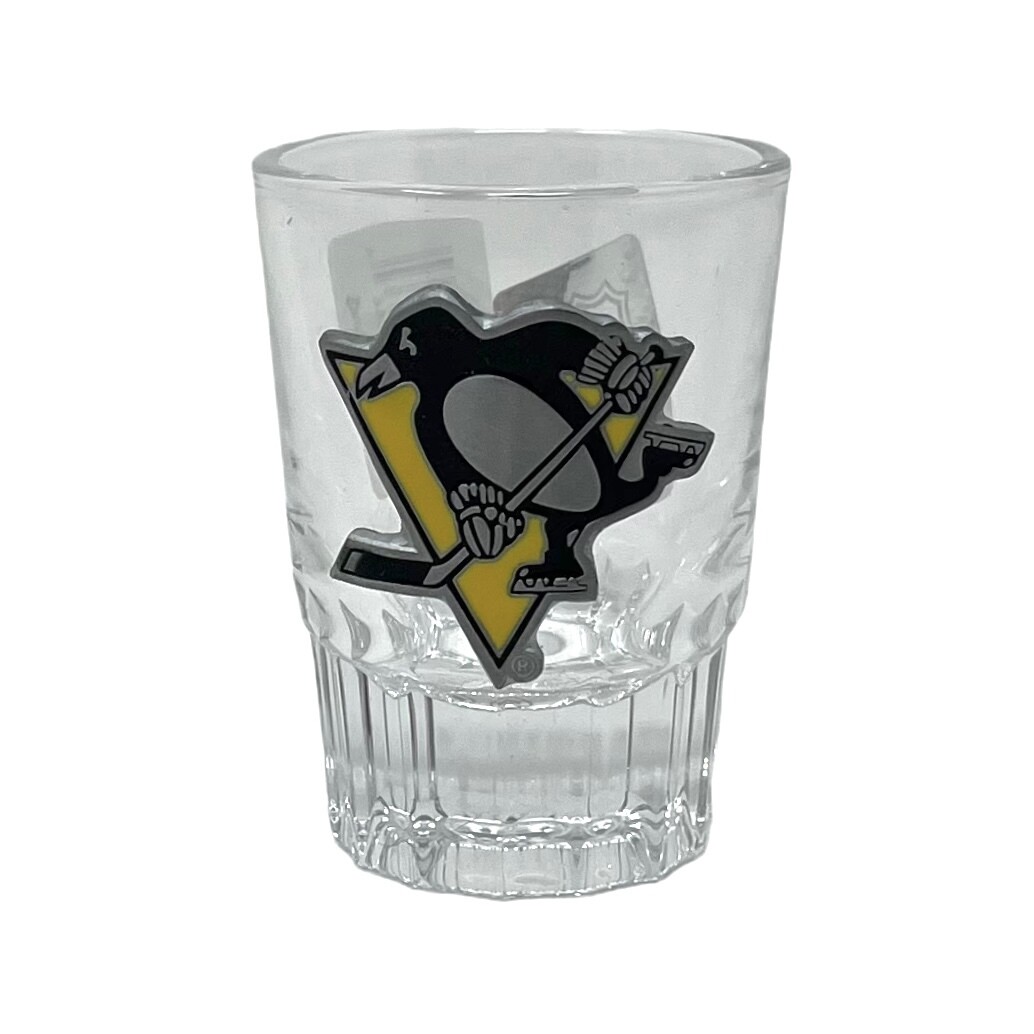 Pittsburgh Penguins 2 Ounce Prism Shot Glass