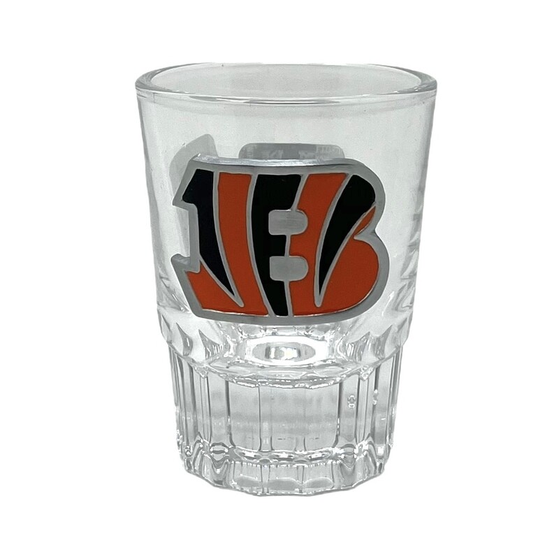Cincinnati Bengals 2 Ounce Prism Shot Glass