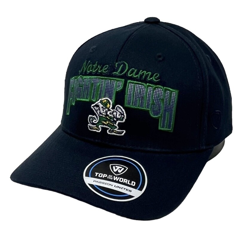 Notre Dame Fighting Irish Men’s Top of the World Adjustable Hat