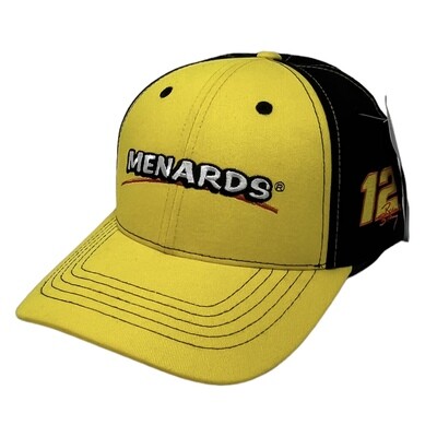Ryan Blaney Men’s Menard’s Racing Adjustable NASCAR Hat