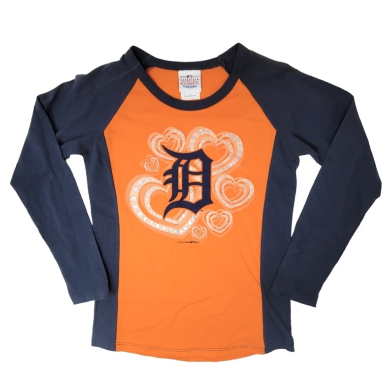 Detroit Tigers Girl’s 5th & Ocean Long Sleeve Shirt