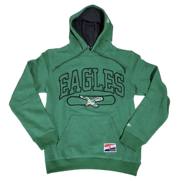 Philadelphia Eagles Men’s Historic Kelly Green New Era Hoodie