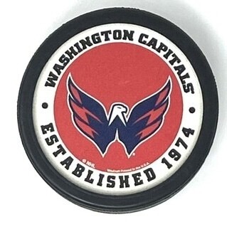 Washington Capitals NHL Souvenir Puck Washington Capitals NHL Souvenir Puck