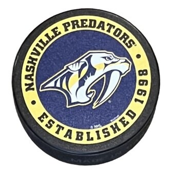 Nashville Predators NHL Souvenir Puck