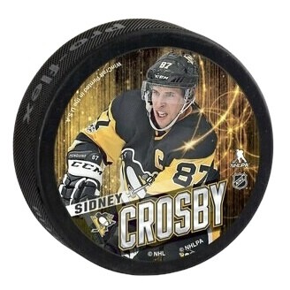 Pittsburgh Penguins Sidney Crosby NHL Souvenir Puck