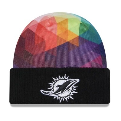 Miami Dolphins Men’s 2023 NFL Crucial Catch Cuffed Knit Hat Miami Dolphins Men’s 2023 NFL Crucial Catch Cuffed Knit Hat