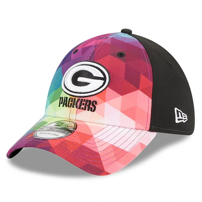 Green Bay Packers Men's New Era 2023 NFL Crucial Catch 39THIRTY Flex Hat