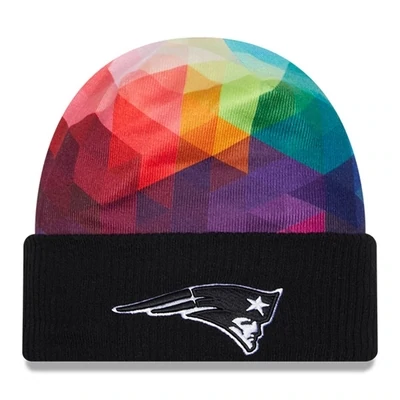 New England Patriots Men’s 2023 NFL Crucial Catch Cuffed Knit Hat