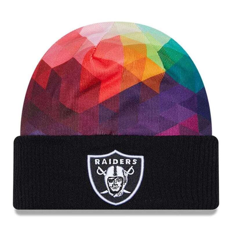 Las Vegas Raiders Men’s 2023 NFL Crucial Catch Cuffed Knit Hat
