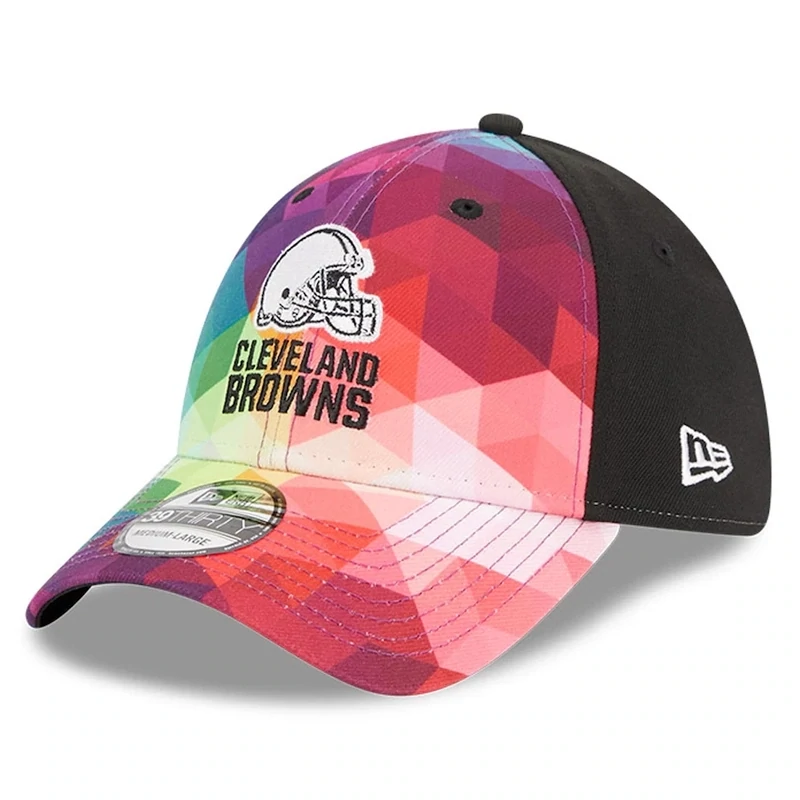 Cleveland Browns Men's New Era 2023 NFL Crucial Catch 39THIRTY Flex Hat