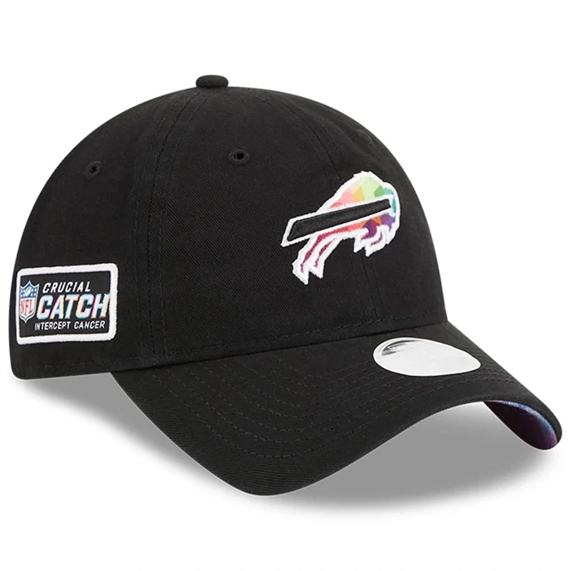 Buffalo Bills Women’s New Era Black NFL Crucial Catch 9TWENTY Adjustable Hat