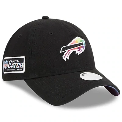 Buffalo Bills Women’s New Era Black NFL Crucial Catch 9TWENTY Adjustable Hat