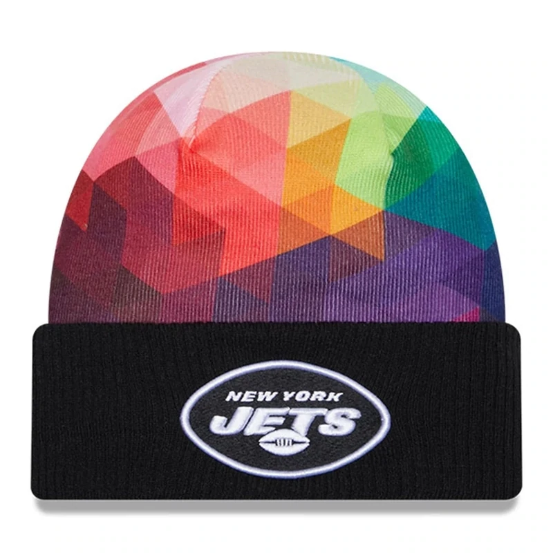 New York Jets Men’s 2023 NFL Crucial Catch Cuffed Knit Hat