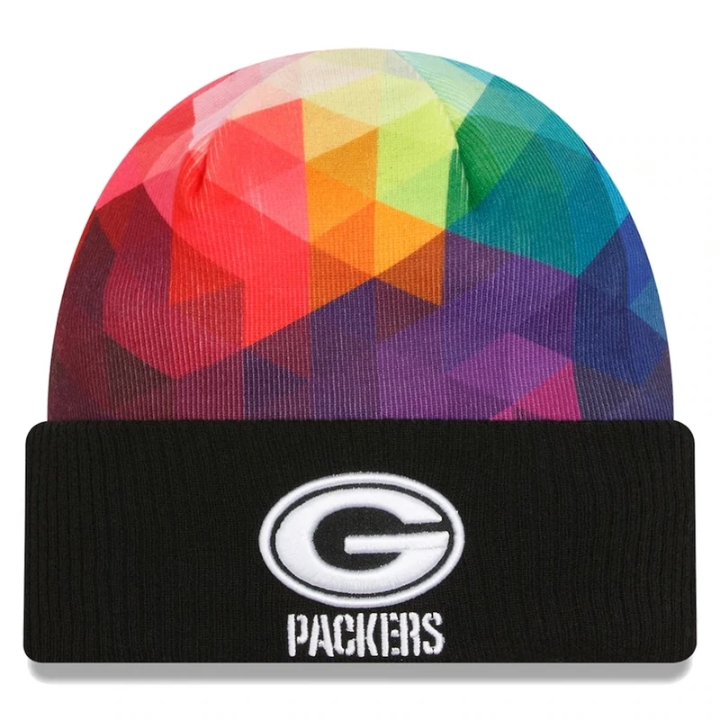 Green Bay Packers Men’s NFL Crucial Catch Cuffed Knit Hat