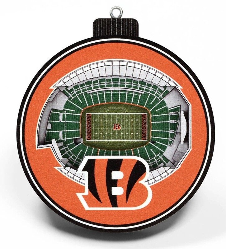Cincinnati Bengals 3D Stadium View Ornament Cincinnati Bengals 3D Stadium View Ornament