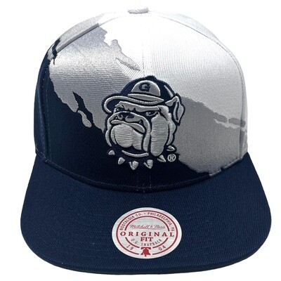 Georgetown Hoyas Men’s Paintbrush Mitchell & Ness Snapback Hat