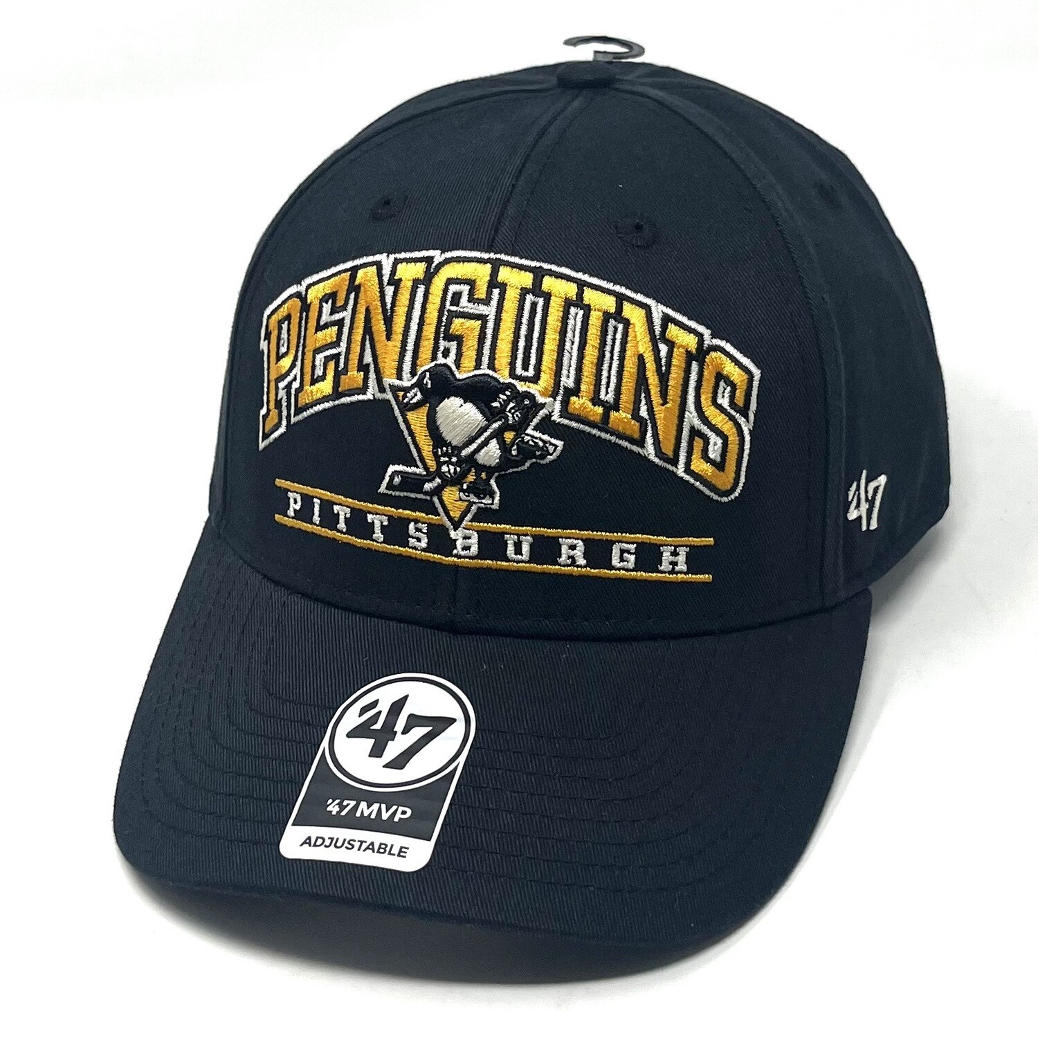 Pittsburgh Penguins Men's 47 Brand MVP Adjustable Hat