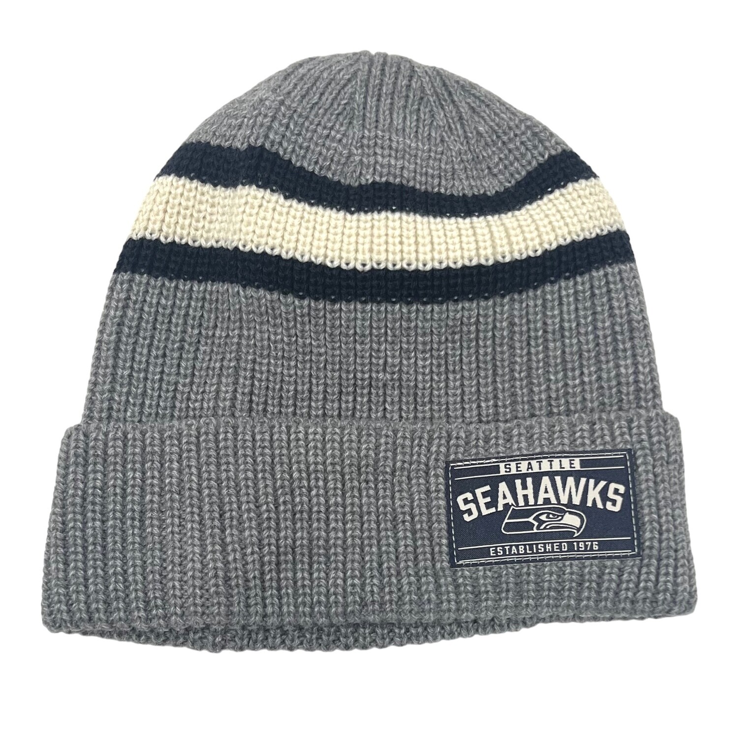 Seattle Seahawks Men’s 47 Dark Grey Cuff Knit Hat