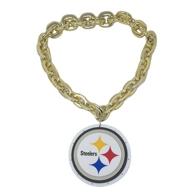 Pittsburgh Steelers 10” Fan Chain 3D Light Up Foam Necklace