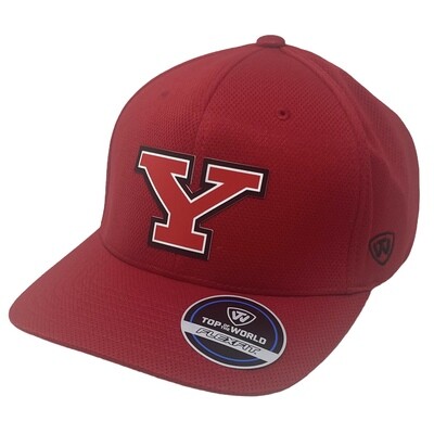 Youngstown State Penguins Men's One Fit Top of the World Flex Fit Hat