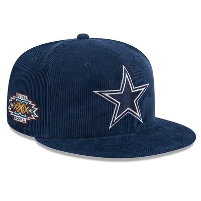 Dallas Cowboys Men’s New Era Throwback Corduroy 59FIFTY Fitted Hat