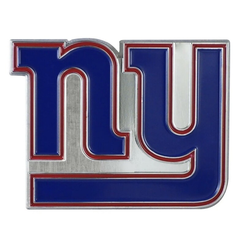 New York Giants 3-D Metal Auto Emblem