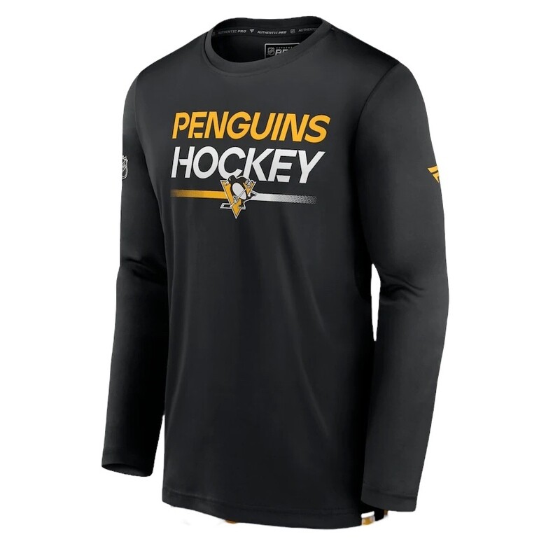 Pittsburgh Penguins Men’s Fanatics Long Sleeve Logo Shirt