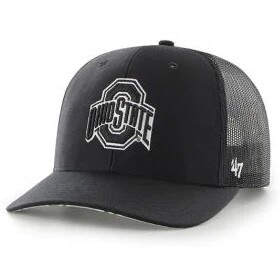 Ohio State Buckeyes Men’s 47 Brand Local Print Trucker Adjustable Hat