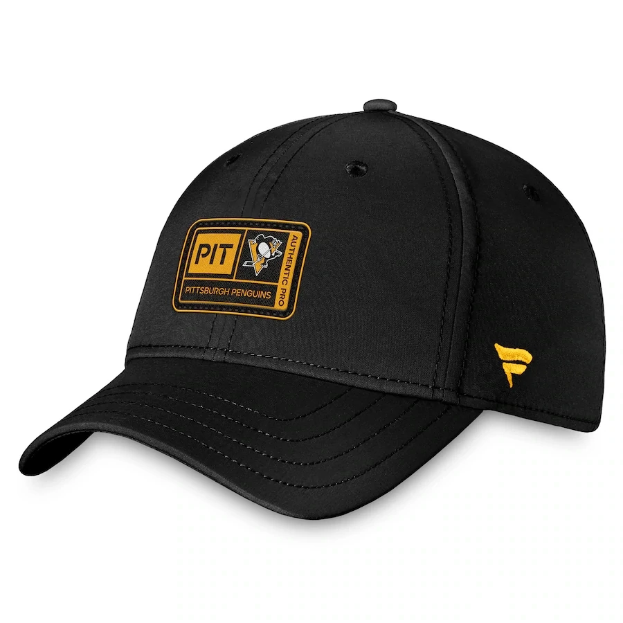 Pittsburgh Penguins Men’s Fanatics Branded Authentic Pro Rink Flex Hat