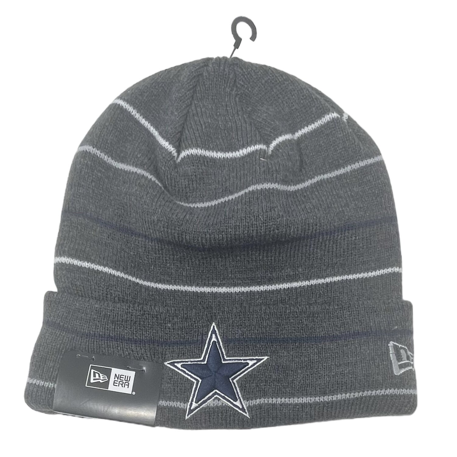 Dallas Cowboys Men's New Era Charcoal Cuffed Knit Hat
