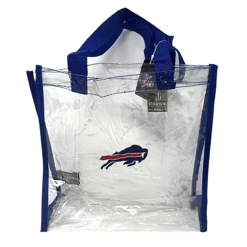 Buffalo Bills Stadium Approved Clear Tote Bag