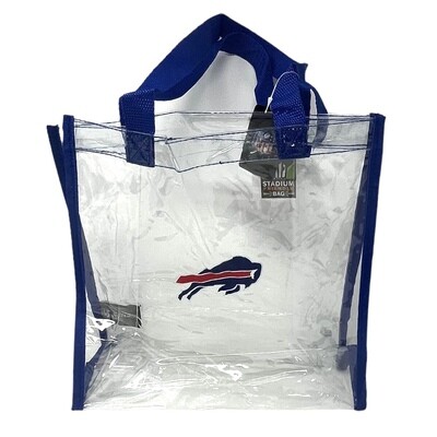 Buffalo Bills Stadium Approved Clear Tote Bag