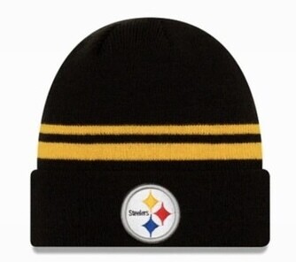 Pittsburgh Steelers Men's New Era Cuffed Knit Hat