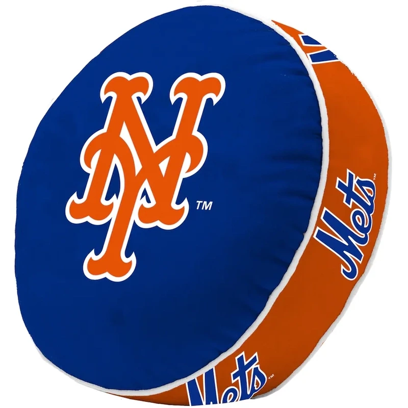 New York Mets Round Team Puff Pillow
