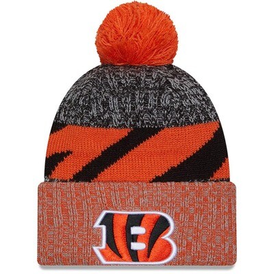 Cincinnati Bengals Men’s New Era Sideline Knit Pom Hat