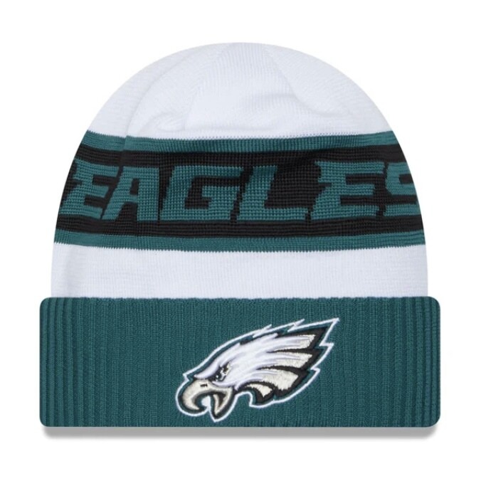 Philadelphia Eagles Men's New Era 2023 Cold Weather Knit Hat