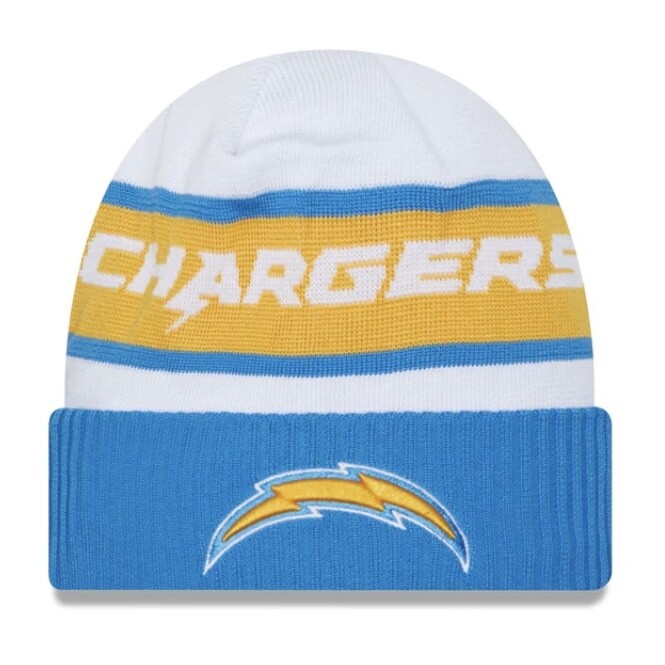 Los Angeles Chargers Men’s New Era Cold Weather Knit Hat