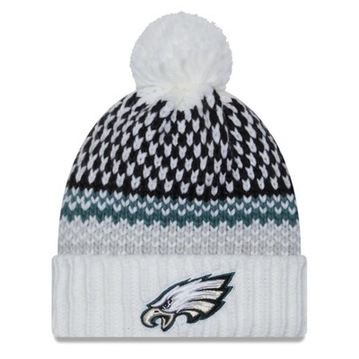 Philadelphia Eagles Women’s New Era 2023 Cold Weather Knit Pom Hat
