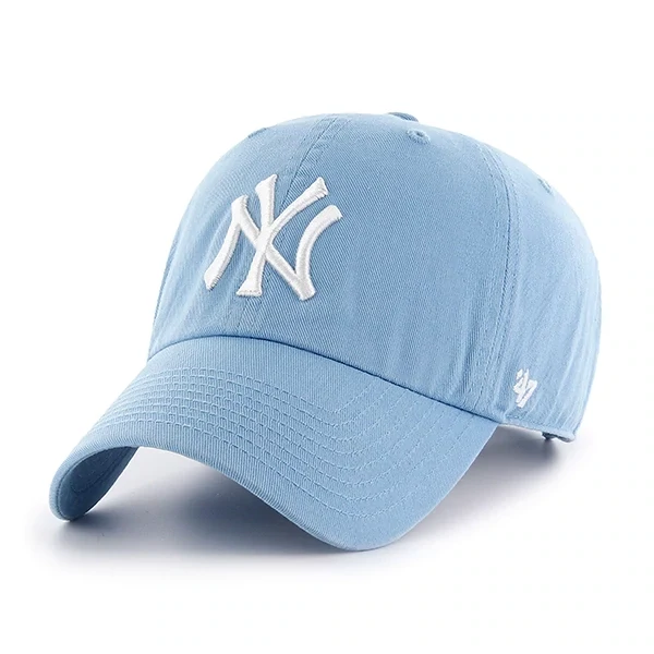 New York Yankees Men’s 47 Baby Blue Brand Clean Up Adjustable Hat