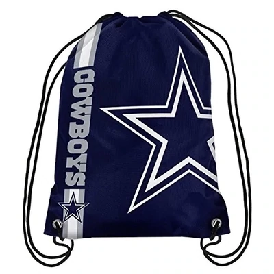 Dallas Cowboys Striped Drawstring Backpack