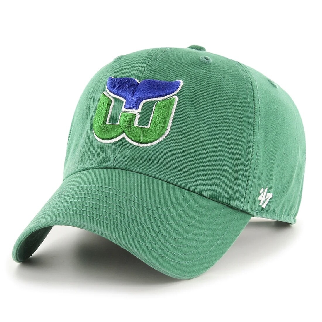 Hartford Whalers Men’s 47 Brand Clean Up Adjustable Hat