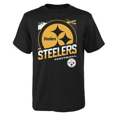 Pittsburgh Steelers Youth Rowdy Color Rush Short Sleeve T-Shirt