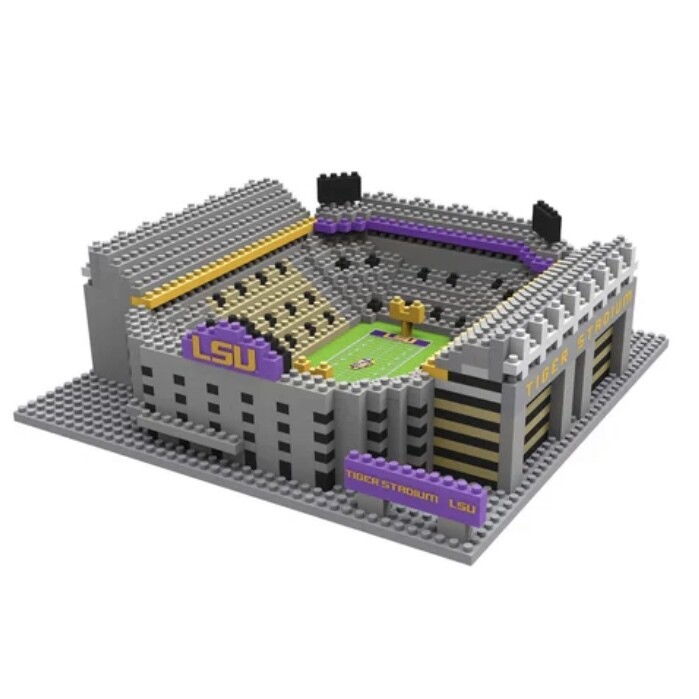 LSU Tigers Stadium "Death Valley" Mini BRXLZ